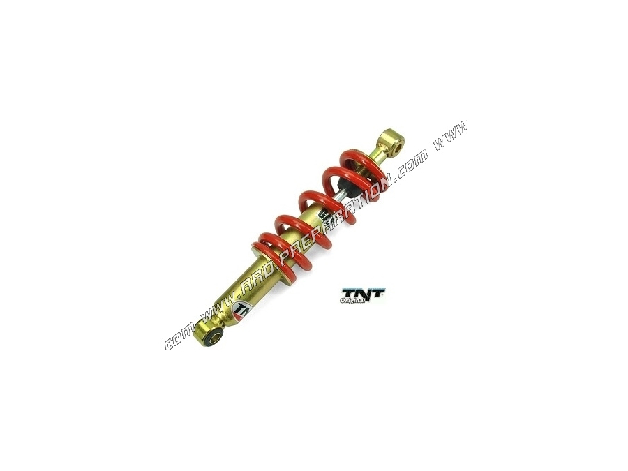 Oleopneumatic gas shock absorber TNT Original mécaboite APRILIA RS first model 50cc steel frame