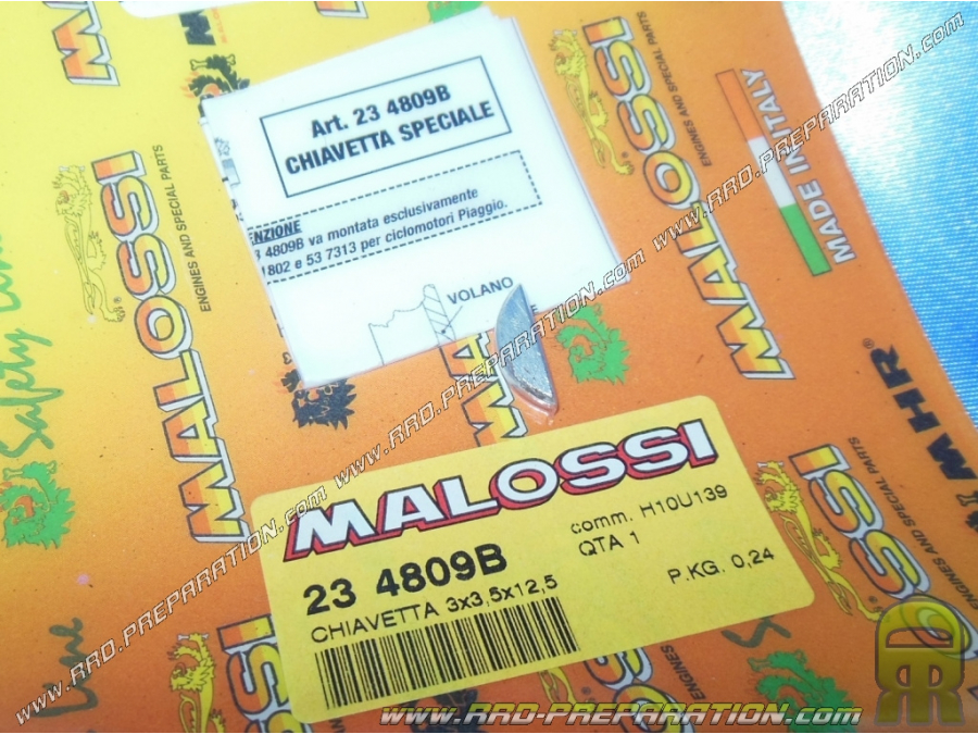 Key lighting special MALOSSI 3X3,5X12mm for PIAGGIO CIAO