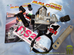Kit carburation MALOSSI Ø21mm pour scooter Derbi, Piaggio, Gilera, Vespa...