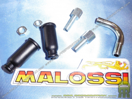 Kit of tube 40mm bent 90° for carburettor DELLORTO