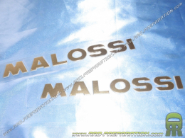 Autocollant MALOSSI 3D silver / gold aux choix