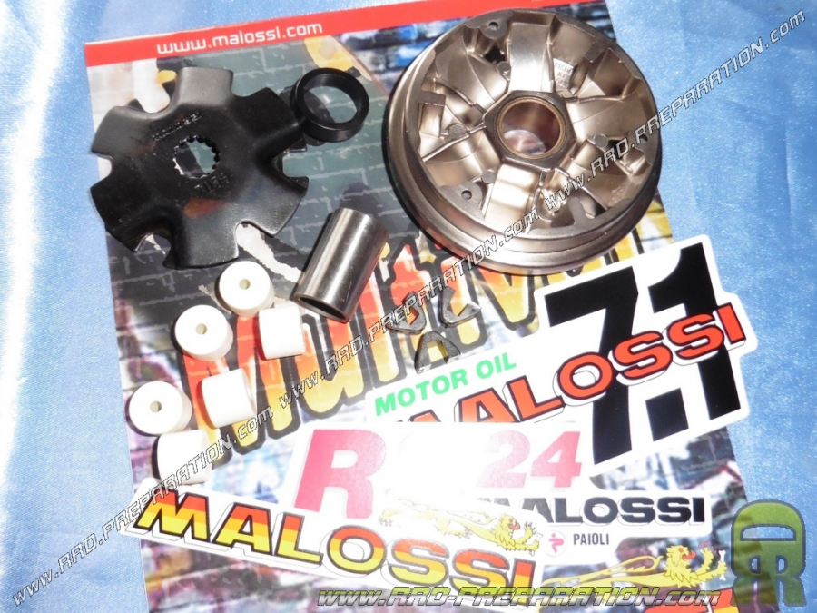 Variateur MALOSSI MULTIVAR pour moto 50 automatique MBK ZX & YAMAHA DT MX