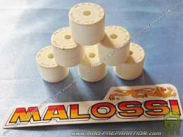 Set of 6 MALOSSI rollers in Ø16X13mm 2.8 grams