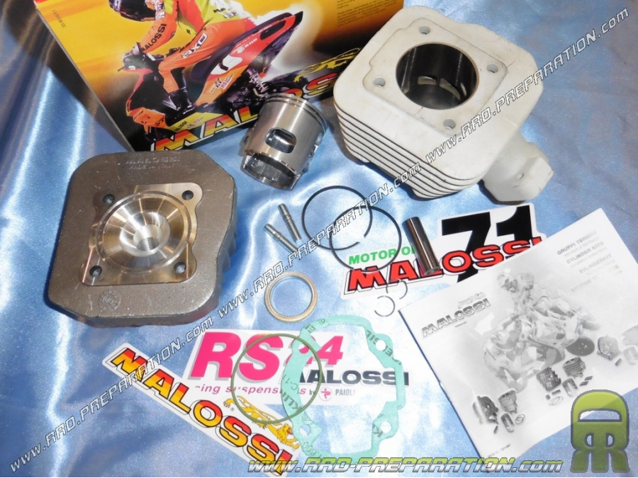 Kit 70cc Ø47mm MALOSSI MHR aluminum replica for PEUGEOT air scooter before 2007 (buxy, tkr, speedfight...)