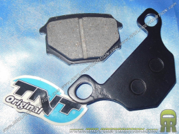 Plaquettes de frein TNT avant / arrière mécaboite 50cc RIEJU MRT, APRILIA RS3, RS4, PEUGEOT XR7, DERBI GPR 125cc...