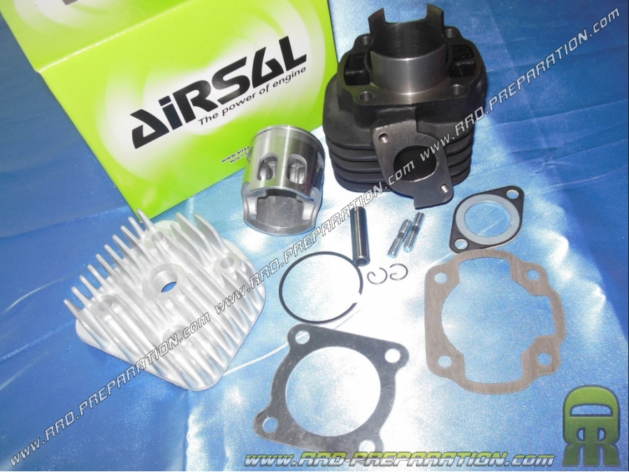 Kit 70cc Ø47mm AIRSAL fundición de lujo (eje 10mm) minarelli aire horizontal (ovetto, neos,...)