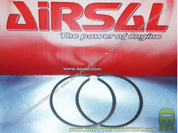 Jeu de 2 segments AIRSAL Ø47,6mm pour kit 70cc AIRSAL T6 PEUGEOT air avant 2007 (buxy, tkr, speedfight...)