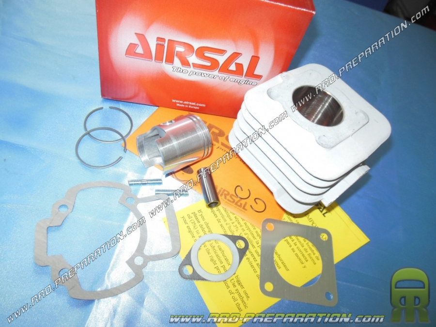 Cylinder - piston without cylinder head 50cc Ø40mm AIRSAL bi-segment aluminum PIAGGIO / GILERA Air (Typhoon, NRG...)