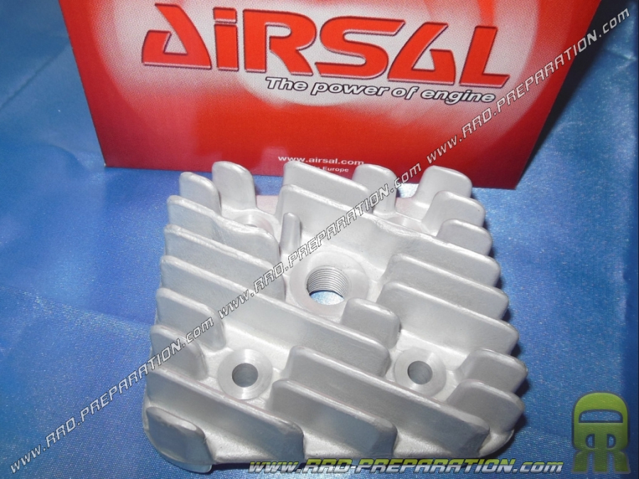 Cylinder head for high engine kit Ø40mm 50cc aluminum AIRSAL scooter piaggio air (Typhoon, Zip ...)