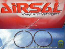 Set of 2 Ø40mm segments for AIRSAL 50cc T6 aluminum kit on horizontal air minarelli (ovetto, neos, ...)