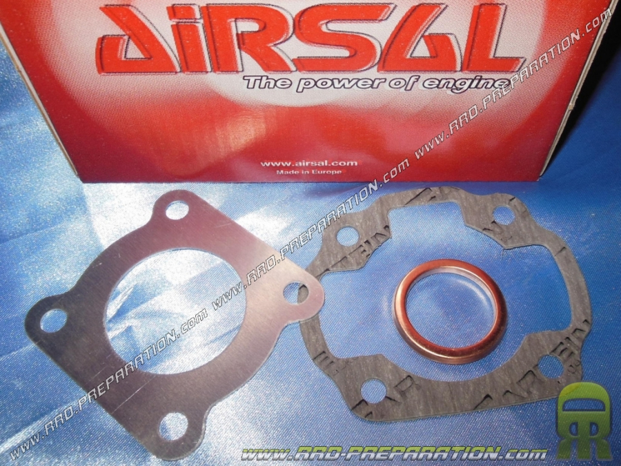 Pack kit juntas 50cc Ø40mm AIRSAL T6 aluminio para aire horizontal minarelli (ovetto, neo's...)