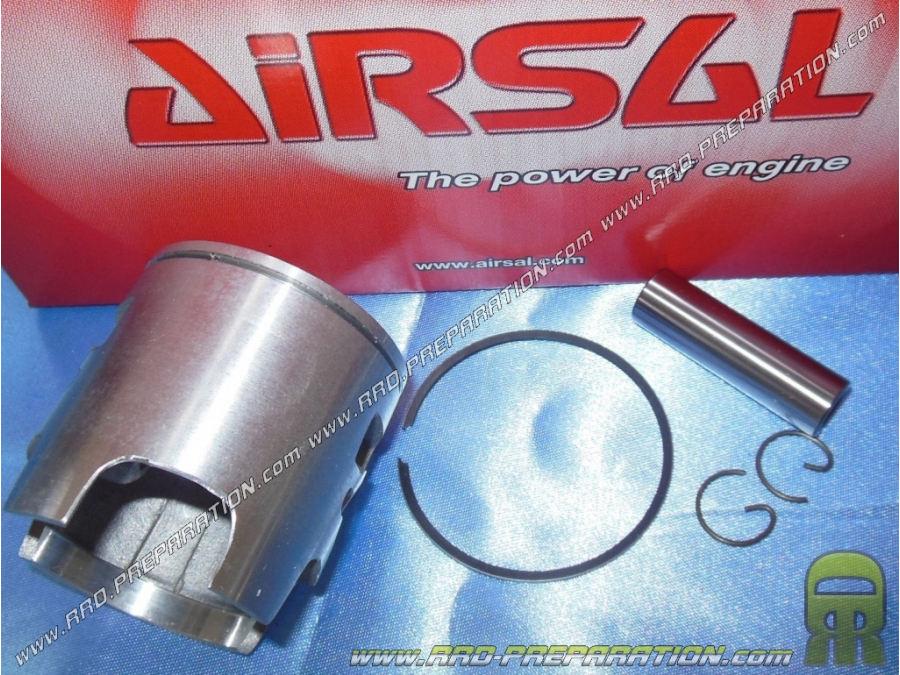 AIRSAL monosegmento AIRSAL Ø47,6mm eje 12mm para kit 70cc en scooter SUZUKI Liquid (Katana R, ZILLION...)