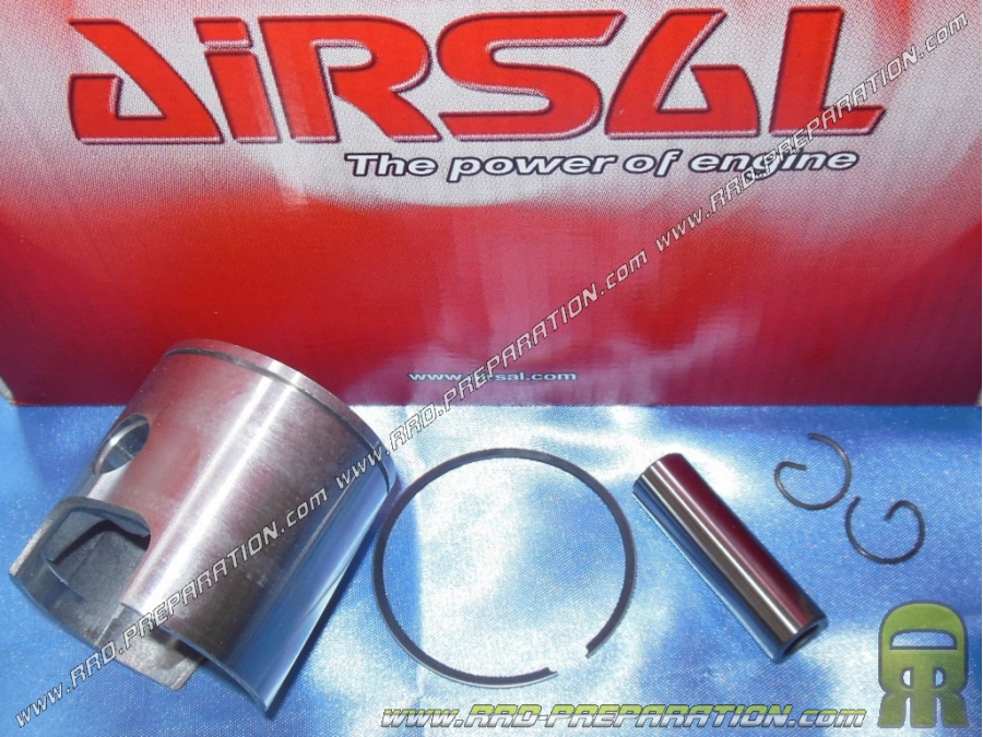 Piston AIRSAL Ø46mm mono-segment pour kit 65cc Ø46mm AIRSAL en aluminium sur PUCH Maxi 50...