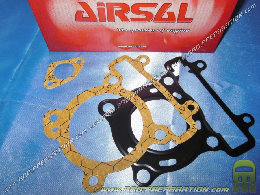 Seal pack for AIRSAL 124.6cc Ø52mm high engine kit on YAMAHA X-MAX 125cc, CITY 125cc, YZF R 125cc, MBK CITYLINDER, ...