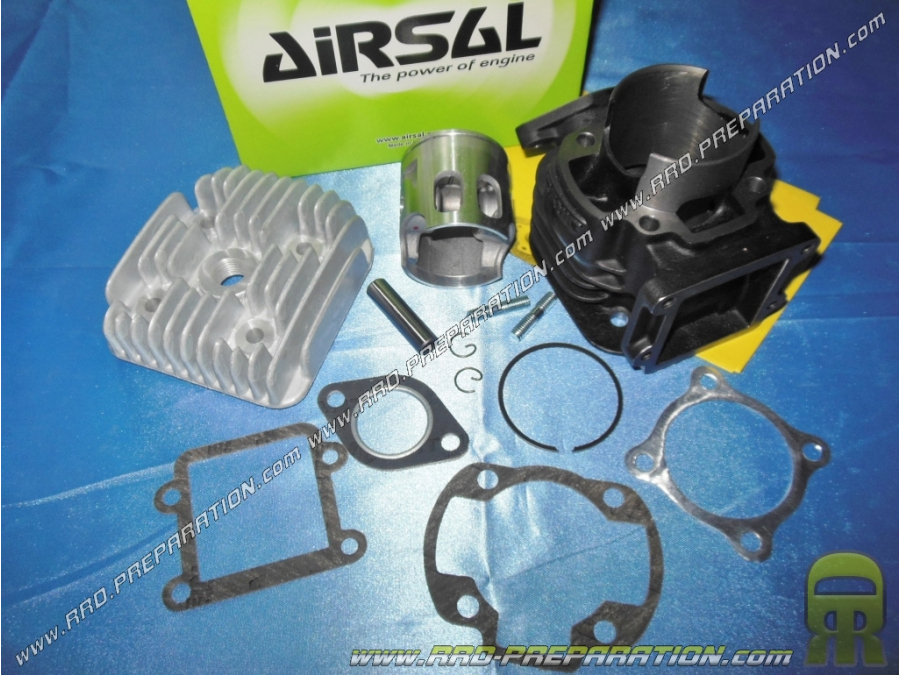 Kit 70cc Ø47mm (axe de 10mm) fonte AIRSAL minarelli vertical (booster, bws, ...)