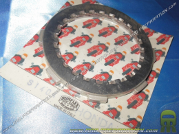 Clutch (discs, spacers) original type SURFLEX 6 lined discs for HONDA 50cc 2-stroke MT S, NS F, NSR S, ...