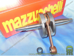 Crankshaft, connecting rod assembly MAZZUCCHELLI long stroke 44mm (Ø17mm silks) for mécaboite minarelli P4 & P6 engine