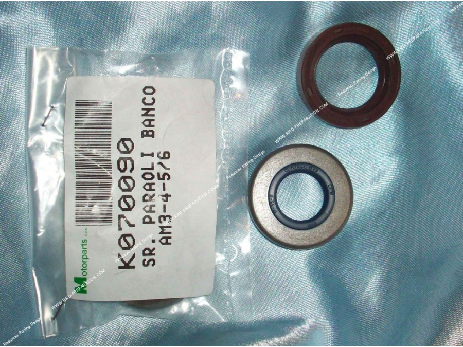 Pair of 2 seals spy (spi seal) viton crankshaft TOP PERFORMANCES for mécaboite minarelli am6 engine