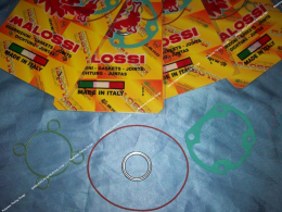 complete seal pack for kit 50/70cc d.40mm MALOSSI cast iron, MHR replica, MHR ... On liquid horizontal minarelli