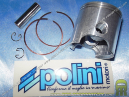 Piston bi segment POLINI Ø50mm axis 12mm for kit 80cc POLINI EVOLUTION on DERBI EURO 3