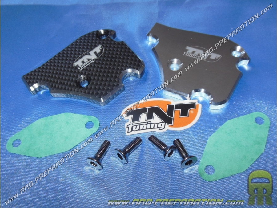 Obturateur de pompe à huile TNT Tuning pour suppression de pompe à huile sur DERBI EURO3