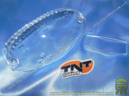 Lente de luz trasera transparente TNT para scooter PEUGEOT LUDIX