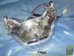 Masque avant optique type origine TNT homologué avec faisceaux pour MBK NITRO & YAMAHA AEROX