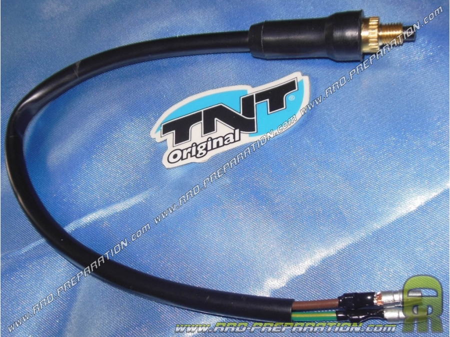 Interruptor de parada (freno) TNT para atornillar con cable rosca Ø6mm con rosca universal