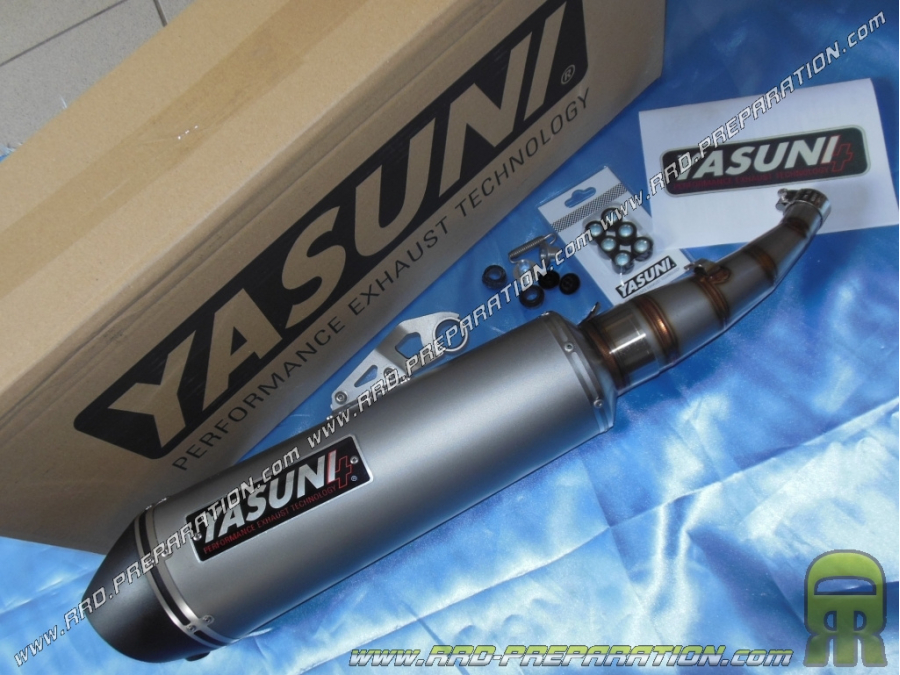 Yasuni Maxiscooter Exhaust Silencer Yamaha YP 250 R X-Max Sport 2012-2014 
