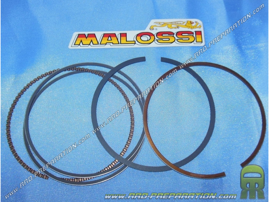 Jeu de segments et racleur Ø70mm pour kit 187cc MALOSSI aluminium sur PIAGGIO, APRILIA, DERBI, VESPA, BENELLI,...