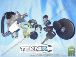 Key switch (neiman) + trunk lock + tank cap for KEEWAY