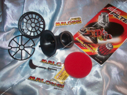 Air filter, foam horn MALOSSI E8 Tulip special carburettor PHBG