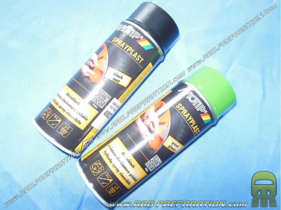 Bend spray painting MOTIP color chromium plates for body, careenage 400ML