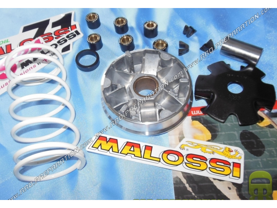 Variator MALOSSI MULTIVAR (variator, thrust spring ...) for scooter KYMCO DINK, AGILITY ... 50cc