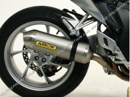 Silencieux d'échappement ARROW RACE-TECH pour moto HONDA VFR 1200 de 2010 à 2013
