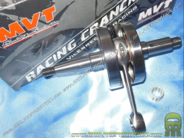 Crankshaft, connecting rod assembly MVT WILL SQUARE race 39mm (silks of Ø17mm) for mécaboite driving minarelli am6