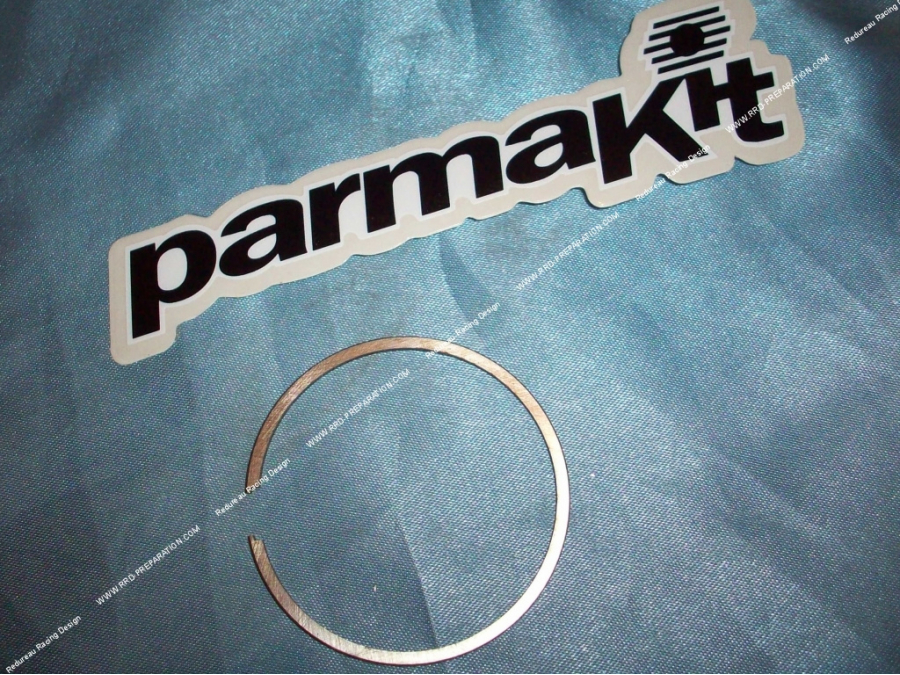 Luxury chrome PARMAKIT segment Ø47mm X 1.5mm for 75cc aluminum kit for MBK 51 / motobecane av10 / av7