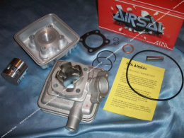 Kit 70cc Ø46mm AIRSAL T3 W liquid aluminum with cylinder head Peugeot 103, fox & wallaroo