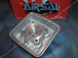 Culasse AIRSAL pour kit haut moteur 70cc Ø46mm liquide sans décompresseur sur Peugeot 103 / fox / wallaroo