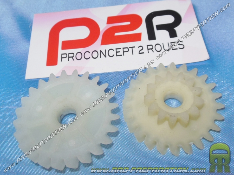 Oil pump plastic gear 13/54 teeth original type P2R for minarelli am6