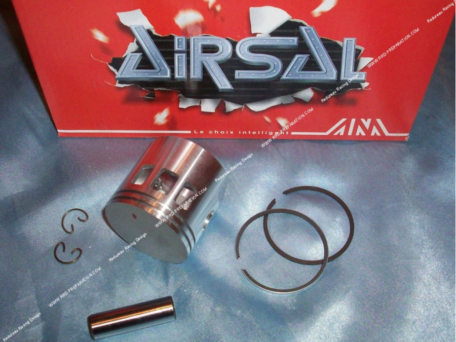 AIRSAL d.46mm bi-segmento de lujo para kit 70cc aluminio T3 W aire o liquido Peugeot 103 / fox / wallaroo