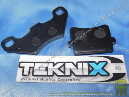 Plaquettes de frein TEKNIX avant / arrière pour 50cc à boite PEUGEOT Xp6, Xp7...