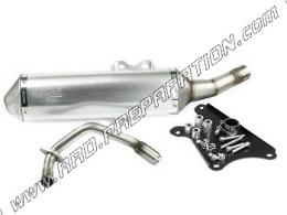 TECNIGAS 4SCOOT exhaust for maxi-scooter PIAGGIO FLY, TYPHOON, LIBERTY, X8 125cc 4-stroke