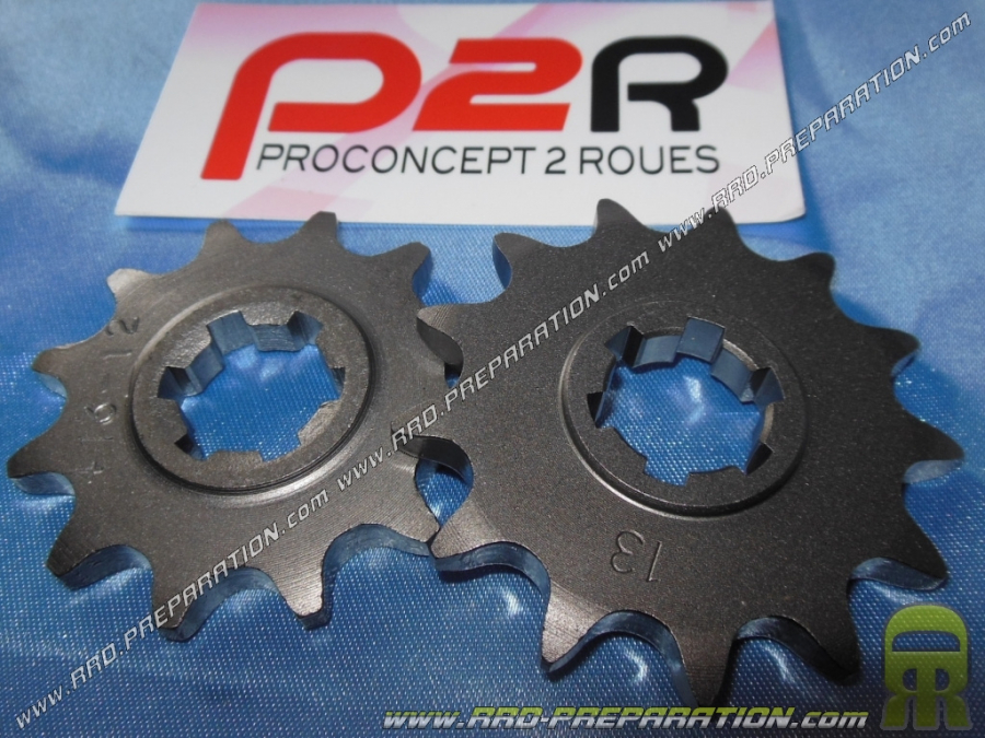 P2R gearbox output sprocket 12, 13 or 14 teeth for SUZUKI RMX, SMX 50cc motorcycle for chain width 420