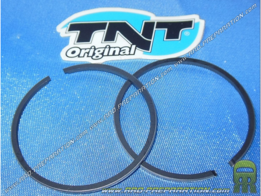 Jeu de 2 segments Ø40mm X 1,2mm pour kit 50cc TNT aluminium sur PIAGGIO / GILERA Air (Typhoon, NRG...)