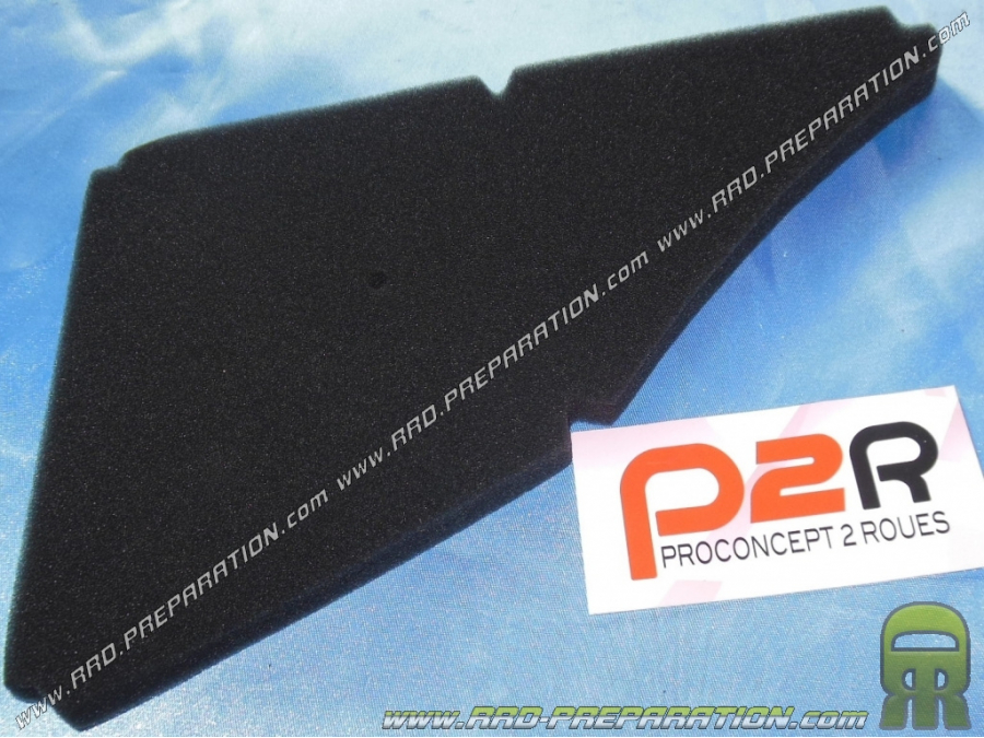 P2R air filter foam for original air box DERBI Euro 3