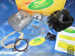 Kit 70cc Ø47mm TOP PERFORMANCES cast iron for horizontal air Peugeot scooter (ludix, speedfight 3, new vivacity,...)