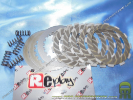 Complete clutch REPLAY Reinforced 5 discs garnished for mécaboite engine DERBI euro 1, 2 & 3