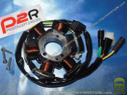 Stator + câbles P2R avec capteur pour allumage d'origine DUCATI MINARELLI AM6 et DERBI