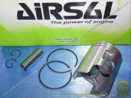 Piston AIRSAL Ø39.9mm pour kit 50cc fonte luxe sur derbi euro 3